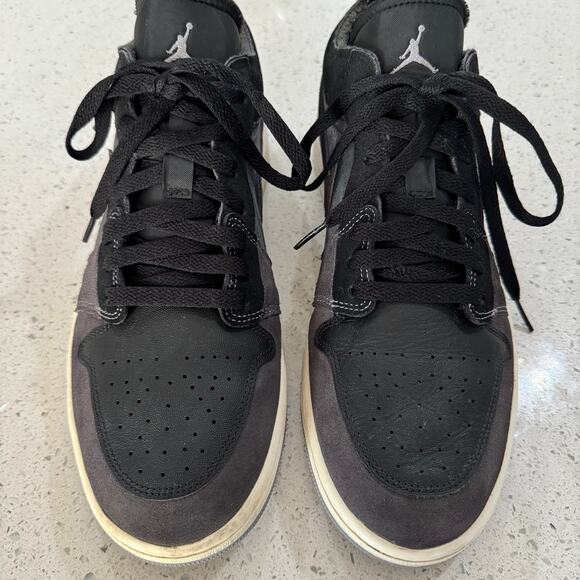 Nike Air Jordan 1 Low SE Craft Inside Out Black Grey Shoes Size 11 DN1635-001 main image 5